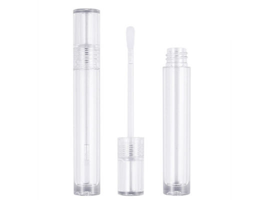 Clear 4ml AS Lip Gloss Wand Tube Cosmetic Liquid Lipstick Packaging