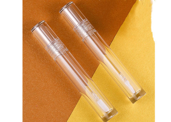 Clear 4ml AS Lip Gloss Wand Tube Cosmetic Liquid Lipstick Packaging