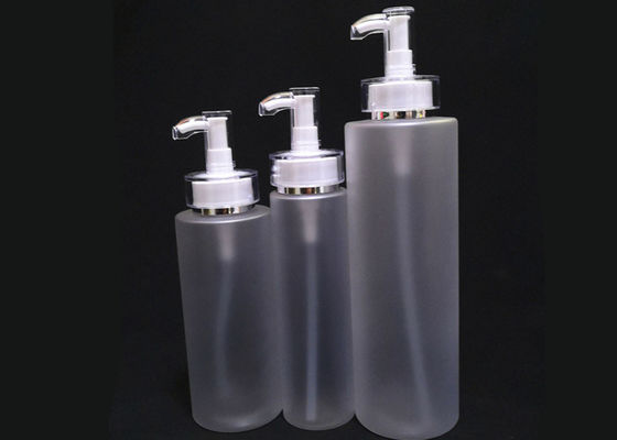 Frost Shampoo Bottle PET Press Type Lotion Empty Bottle Bathroom Shower Gel Soap Dispenser